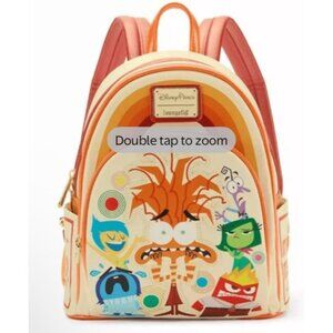 Loungefly Inside Out 2 Anxiety Mini Backpack Disney Parks Exclusive NWT